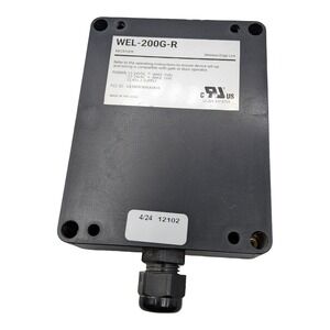 EMX WEL-200G-R Wireless Edge Link Receiver Gate Door Opener Black 12-24VDC AC